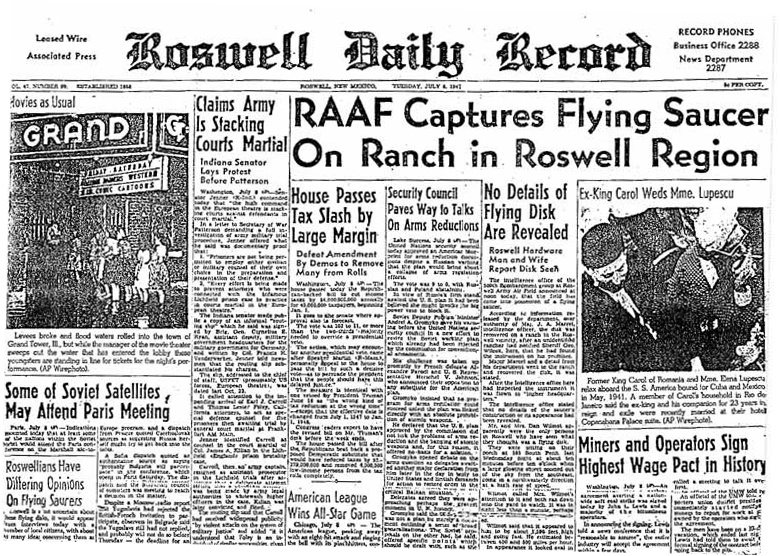 Roswellský incident: od tajného balónu k legendě o havárii UFO