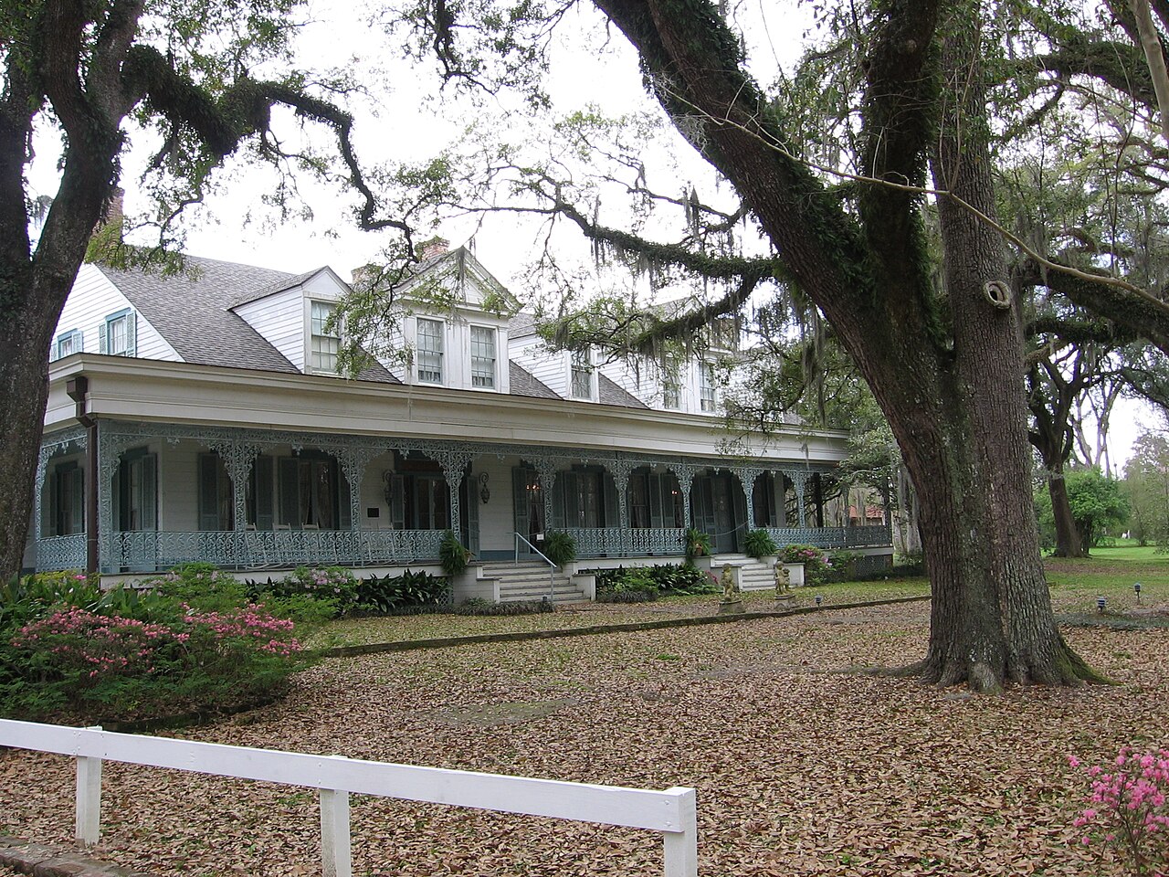 Budova Myrtles Plantation v Louisianě