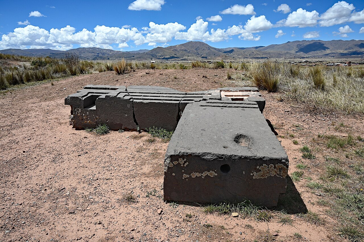 Archeologický nebo mapový kontext zkoumané civilizace – Tiwanaku