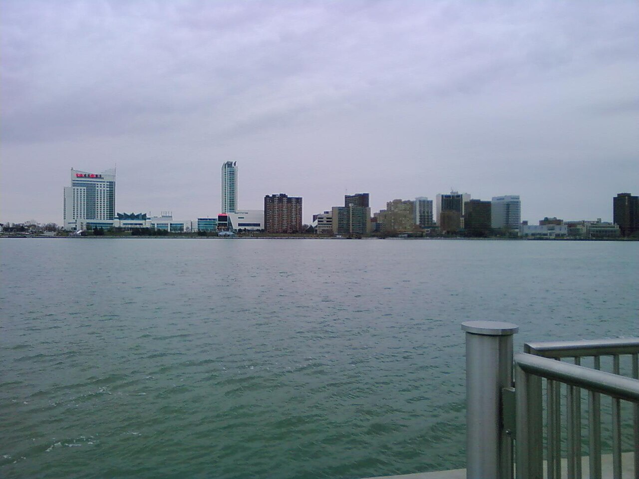 Geografický kontext Windsoru a detroitského nábřeží – Windsorský hum
