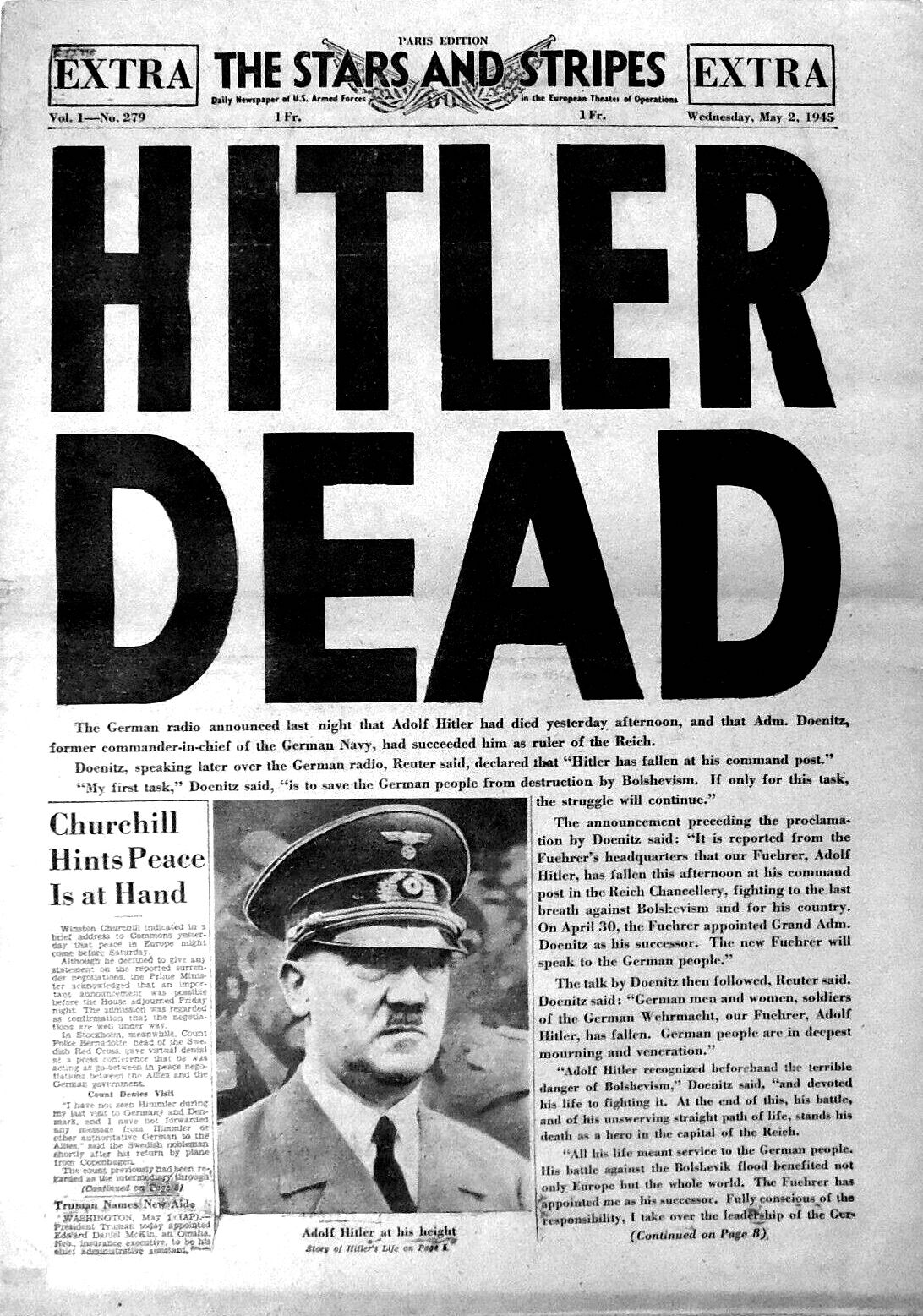 Hitlerova smrt 1945: co víme o posledních dnech v bunkru a proč přetrvávají útěkové teorie