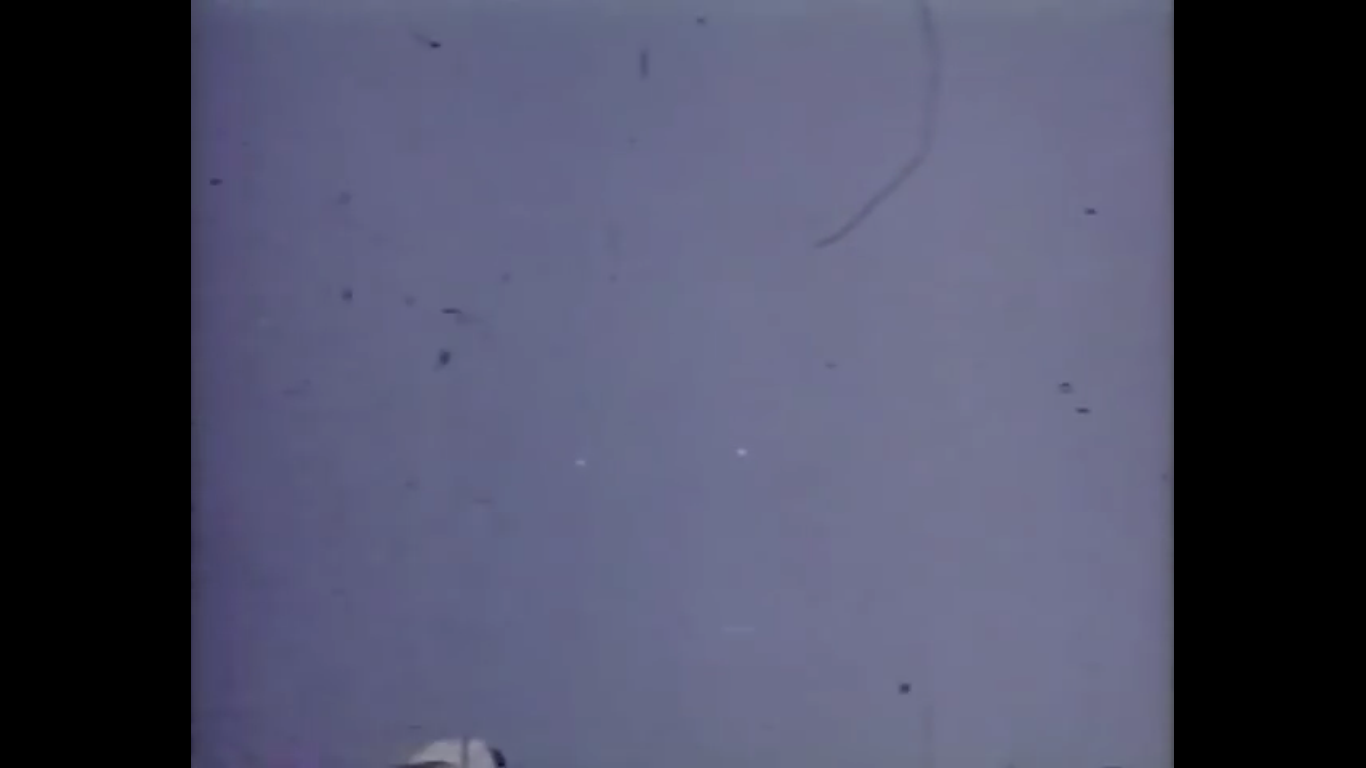 Marianův film 1950: pohybující se body nad Montanou a jedna z prvních analyzovaných nahrávek UFO