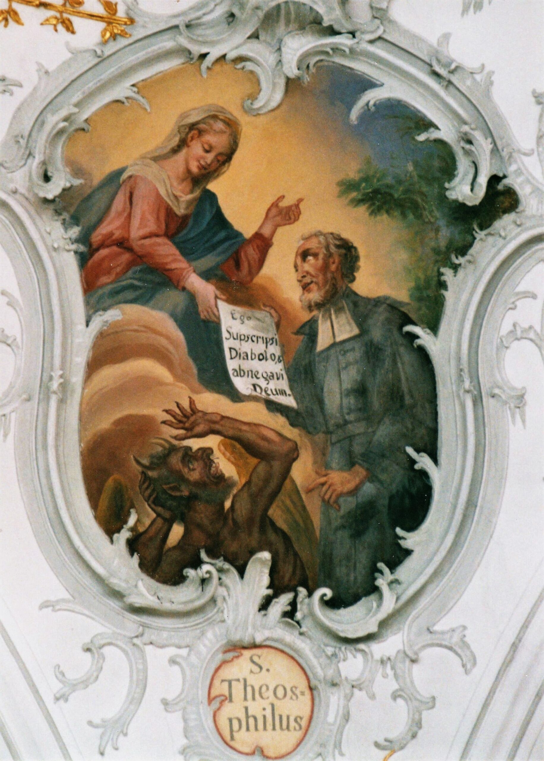 Theofilův pakt: středověký duchovní, smlouva s ďáblem a předchůdce faustovské legendy